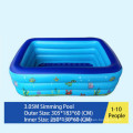 Summer Hot Sales Inflatable Swimming Pool with Bubble Bottom